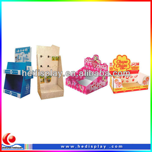paper carton pop up display stand cardboard lollipop display stand