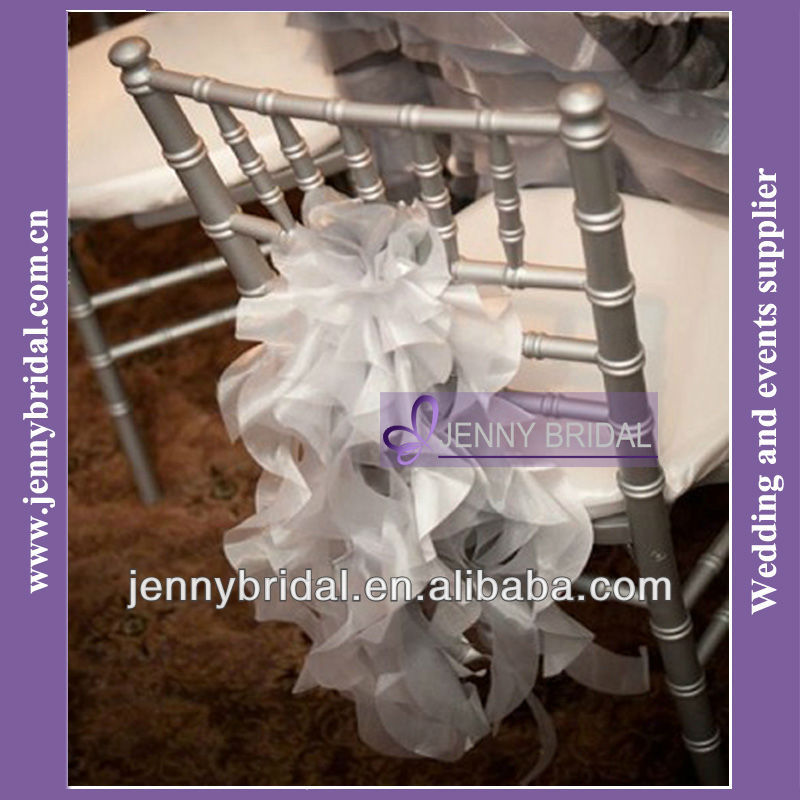 結婚式の装飾c188aファンシーフリル椅子サッシ問屋・仕入れ・卸・卸売り