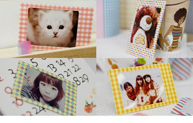 16set/lot (20pcs/set), pola09 photo decoration sticker, pastel color 20pcs, photo sticker,sticer labe, (ss-1558)