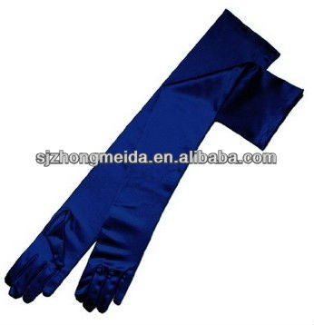光沢のあるストレッチサテンのドレスブライダル手袋16blオペラの長さ問屋・仕入れ・卸・卸売り