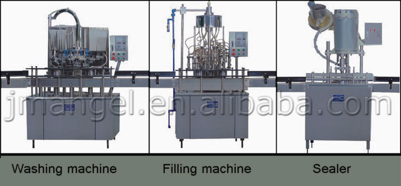 high quality low cost coconut washing filling capping line/coconut filling machines