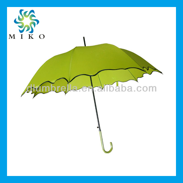 Best price red wine 170t polyester straight umbrella