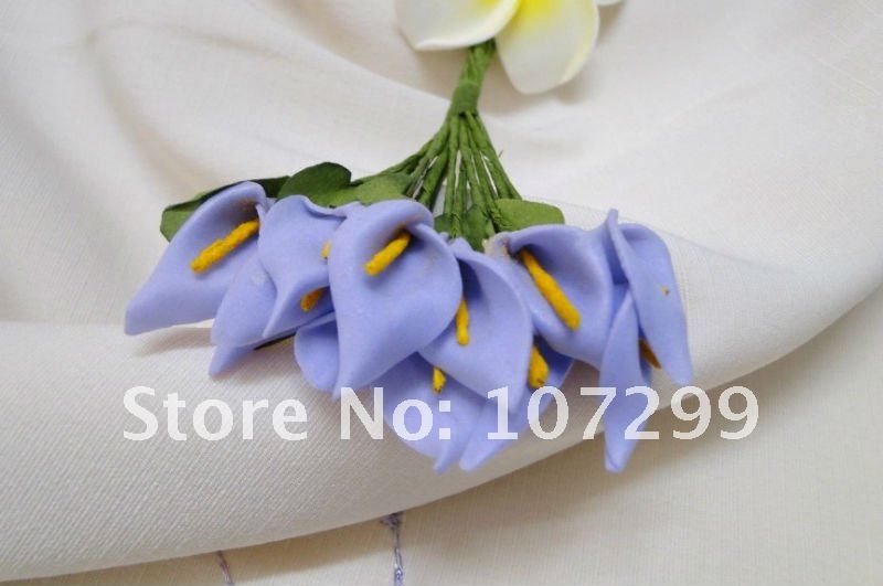  Beatuiful Handmade Mini Calla Lily Flower for wedding invitation card