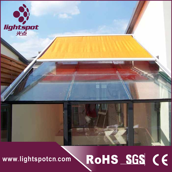 電動のアルミオーニングパーゴラ/パーゴラ天窓屋根のための日よけ問屋・仕入れ・卸・卸売り