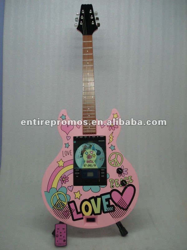    Player on Guitar Shaped Cd Player  Usb Mp3 Player   Buy Guitar Shaped Mp3 Player