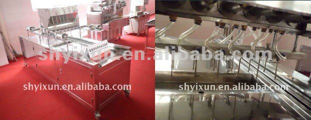 China full automatic custard cake making machines