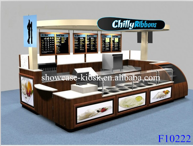 15x10 feet Customized food kiosk & food kiosk for sale & food kiosk