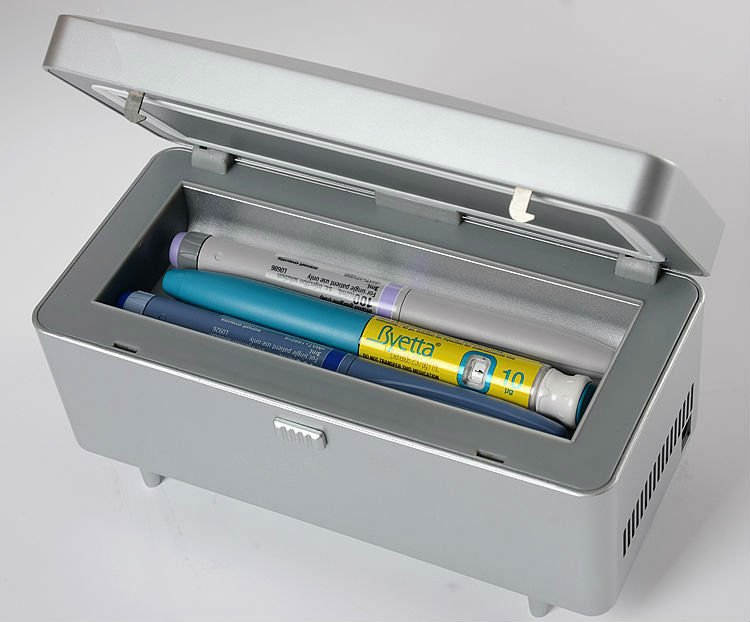 Joyikeyの糖尿病プロダクトインシュリンの小型冷却装置は16.5hrs電池によって来る問屋・仕入れ・卸・卸売り