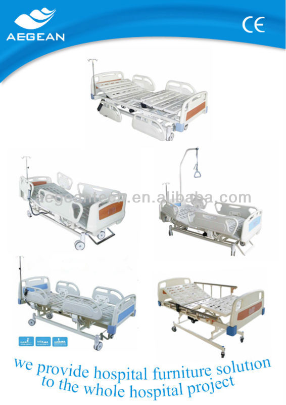 AG-BYS108 CE＆ISOの承認病院用ベッド可動式ベッド問屋・仕入れ・卸・卸売り