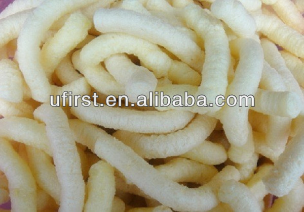 2014 popular corn puffs extruder machine