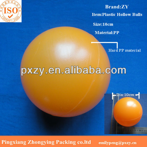 プラスチック製の中空ボール水処理浄化、 プラスチック製のボールを持つ企業は、、 pe、 ldpe、 hdpe材料仕入れ・メーカー・工場