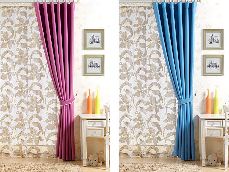 Custom size, cheap made to measure velvet curtains,media room ...