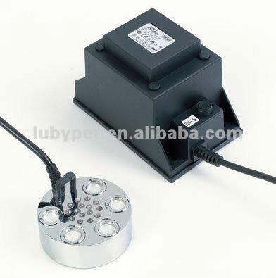 LEDランプが付いている高出力の5台のジェット機の霧メーカー問屋・仕入れ・卸・卸売り