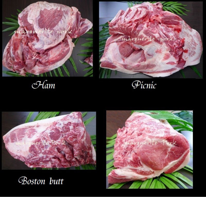 Good meat is meat processing Marguerite pork
