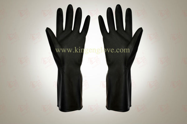 黒い色工業用ゴム手袋を100g/安全手袋/ニトリル手袋問屋・仕入れ・卸・卸売り