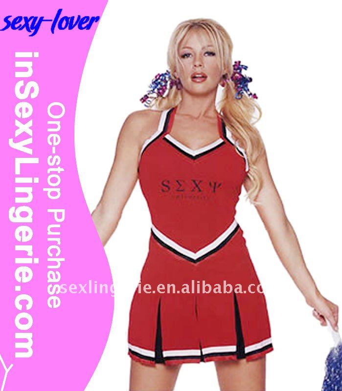 glee red cheerleading uniforms 1 hot sexy cheerleader costume 2 Glee Cheerleading Costume For Sale