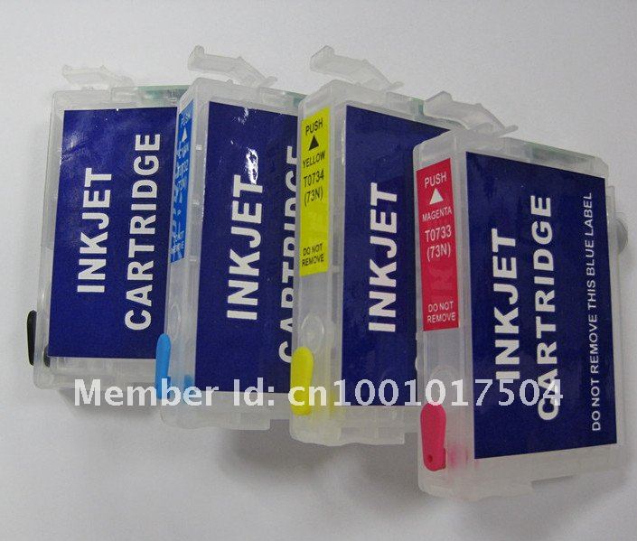 refillable ink cartridge for epson T40 TX550 TX600
