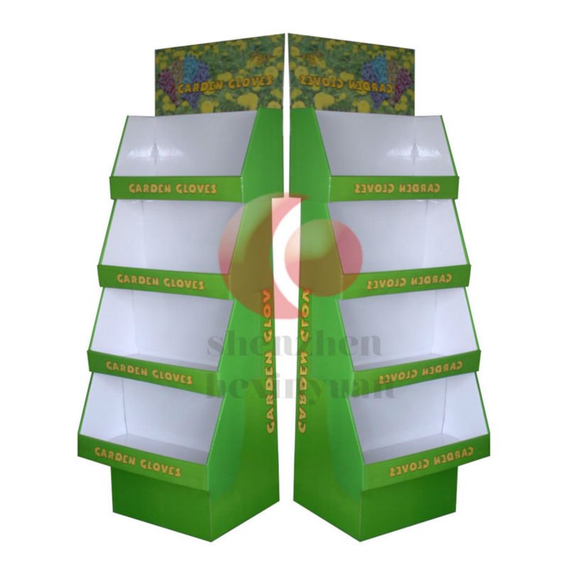 four-sided big paper display for chewing gum