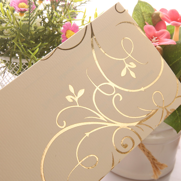 floral wedding card high quality afforadable price creative designgood 