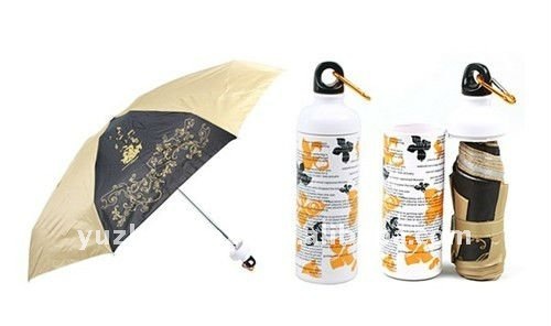 Red Wine Bottle Umbrella for promotional