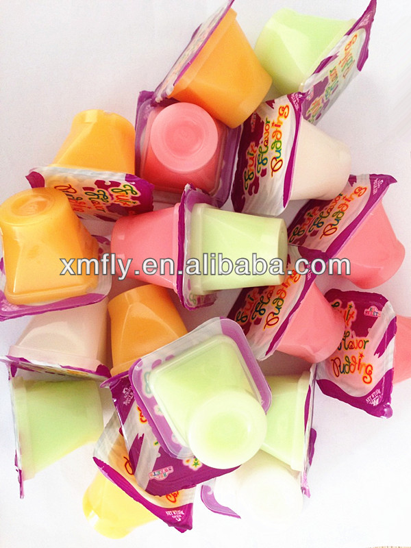 Plastic Assorted Fruit Jelly Pudding Cup With Different Flavours,China