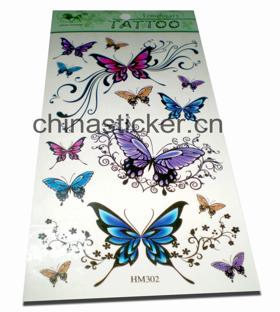 Tattoo body sticker EN71