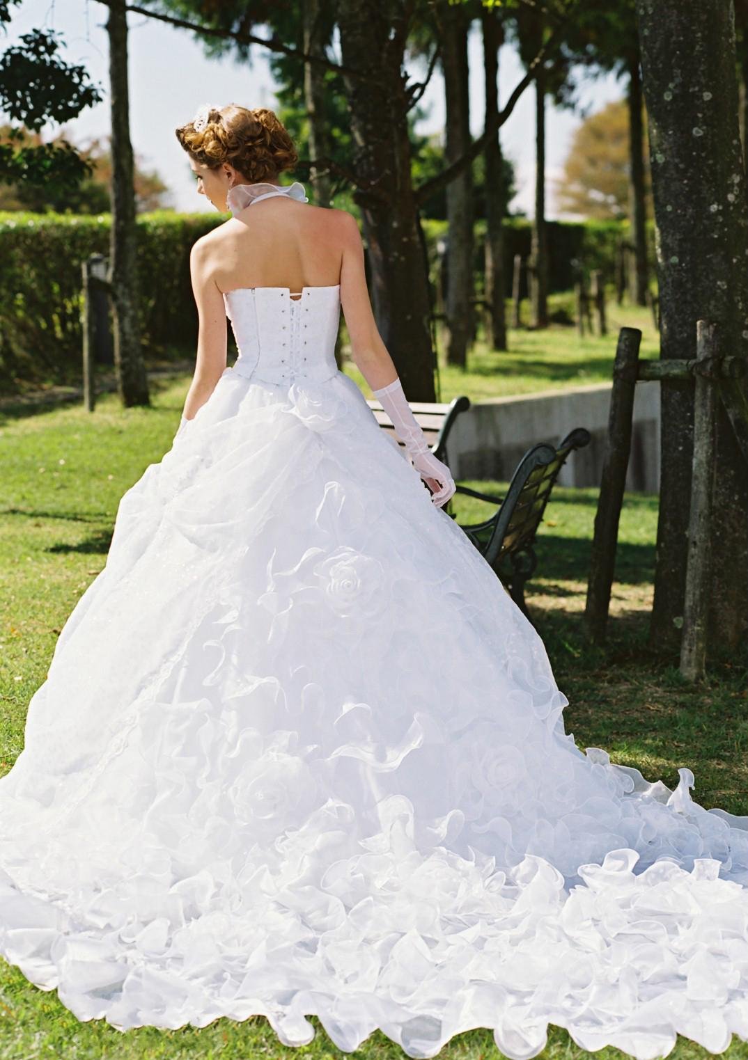 country western wedding dress