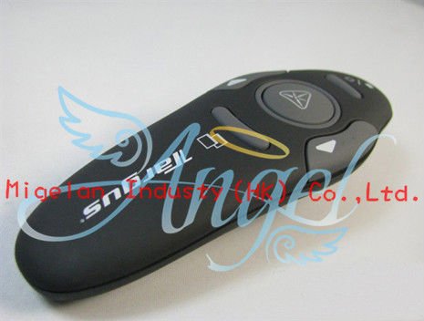 2.4G Wireless Red Laser Pointer Presenter,PPT Remote Control wireless laser Presenter With Gift bag Plug-And-Play #AA004