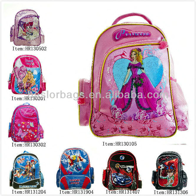 2016 fashion style school backpack for young girl