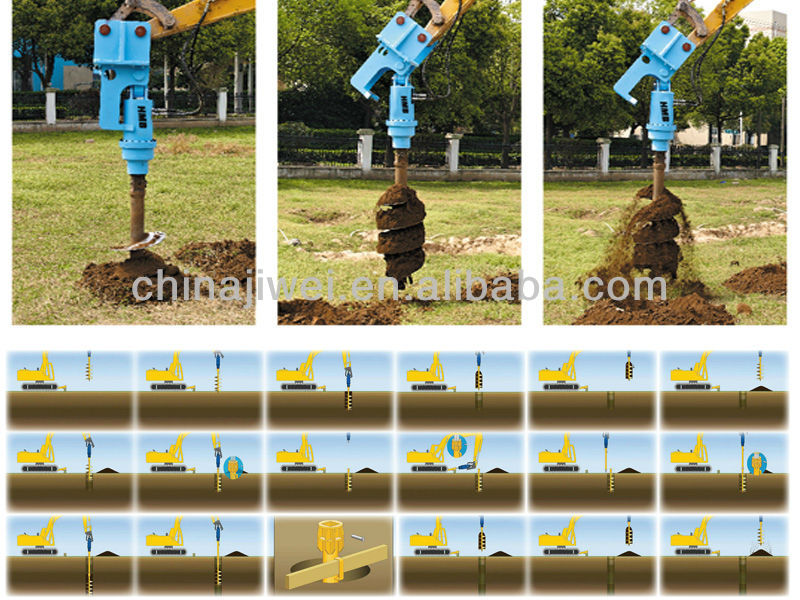 HMB post hole digger ground drill machine earth auger for sale