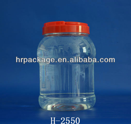 プラスチック貯蔵瓶2550ml/蜂蜜の瓶/キャンディーの瓶問屋・仕入れ・卸・卸売り