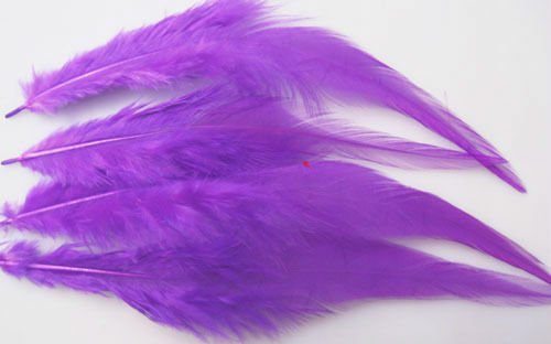 Free Shipping! Hot sale 200pcs/lot Mixed Color 5-6\'\' 12-15cm ROOSTER SADDLE CAPE CRAFT FEATHER