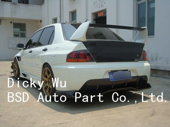 The Body kit fit the 0306 Mitsubishi Evo8 9 The Voltex Style we also have 