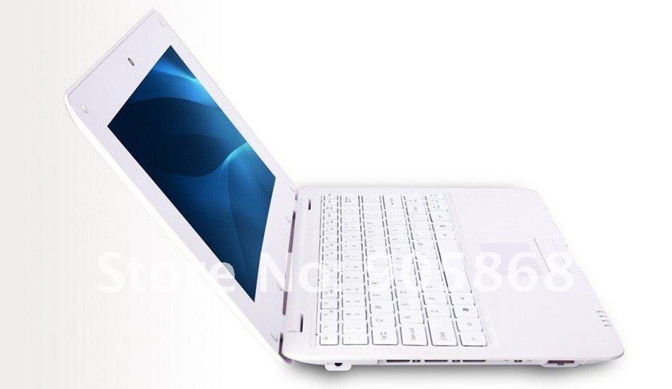 10 inch lapto android 2.2 4G 256MB 10" WiFi mini computer laptop Netbook lapto VIA8650