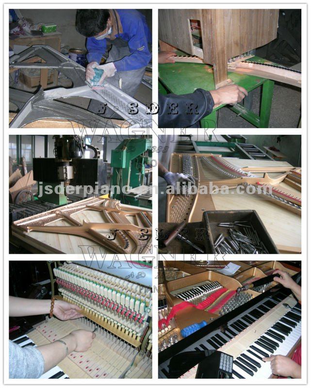 マット- Nut-brownグランドピアノGP-148-Y1 Wagner Jsder仕入れ・メーカー・工場
