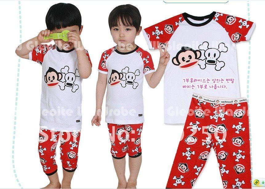 NEW Arrive Baby Short Sleeve Cotton Pajamas,Pyjamas, Baby Sleepwear, 6 sets/lot, 10 design , Free Shipping # 5.9 NEW Arrive Baby Short Sleeve Cotton Pajamas,Pyjamas, Baby Sleepwear, 6 sets/lot, 10 design , Free Shipping # 5.9