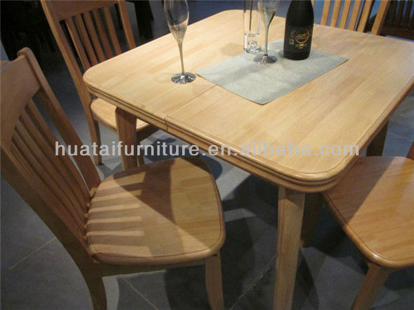 Kleine eettafel geeft inklapbare massief houten keuken tafel stoel ...