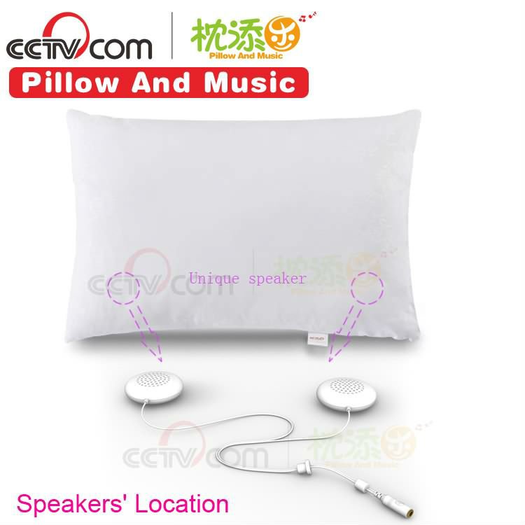  Pillow on Mp3 Speaker Pillows Ipod Mp3 Music Pillow With Built In Speakers For