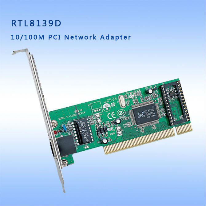 realtek rtl 8139 pciの10 / 100シングルrj 45ネットワークカード問屋・仕入れ・卸・卸売り