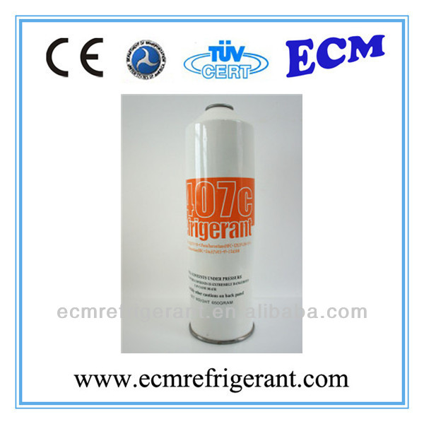 refrigerant gas r407c recyclable cylinder ce approved