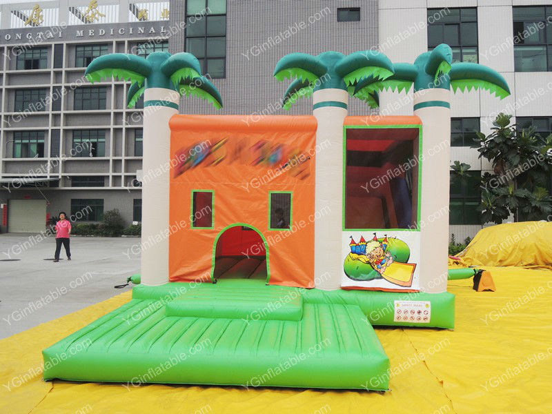 Best Selling Inflatable Coconut Bouncer Slide