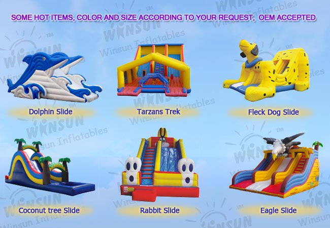 Beach coconut slide, large jungle theme water park slides
