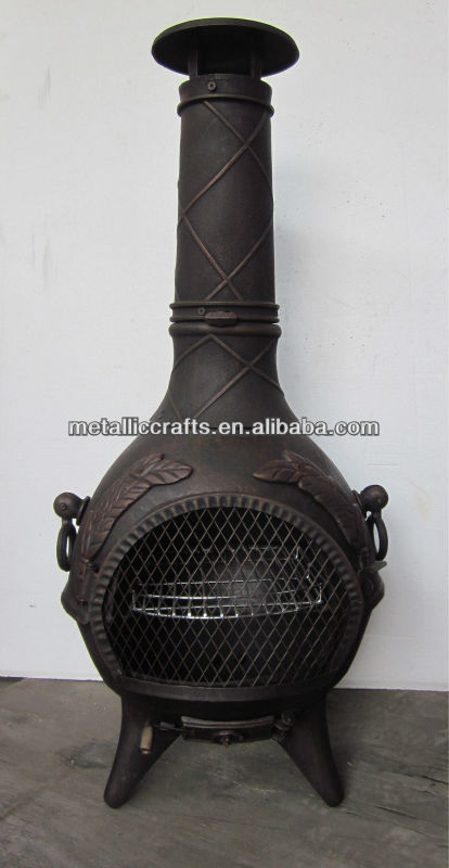 鋳鉄chiminea屋外バーベキュー問屋・仕入れ・卸・卸売り