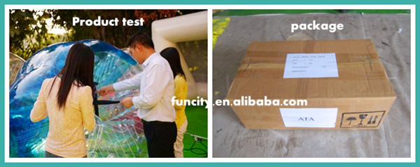 Golden new game- Inflatable bubble football/soccer bubble ball