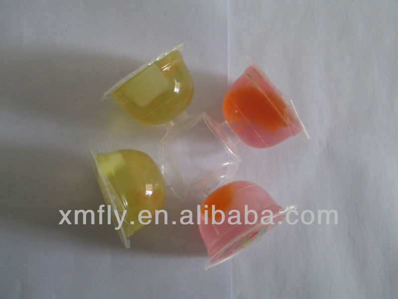 Plastic Jelly Pudding Cup Soft Lychee Fruit Drinks