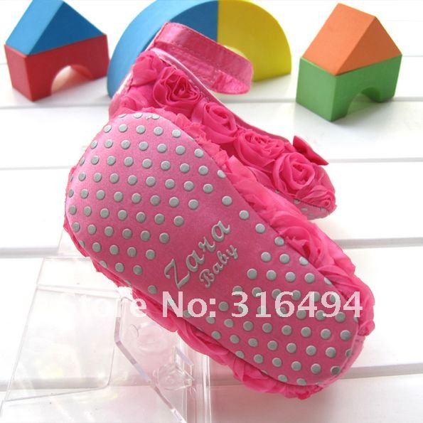 Free Shipping Hot sale Pink Mary Jane Baby Shoes Girls Toddler Soft ...