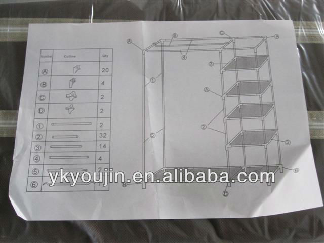 Fabric Wardrobe Rack Buy Fabric Wardrobe Rack Plastic Foldable