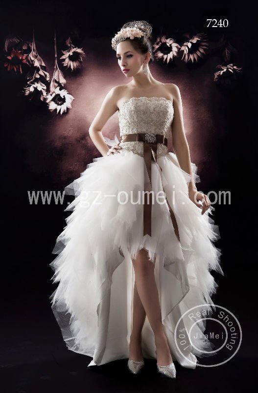 Crystal Wedding Dress Sash Decorated Fashionable Design 