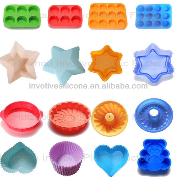 Sedex Approved Factory 100% Food Grade silicone mold for cake decorating