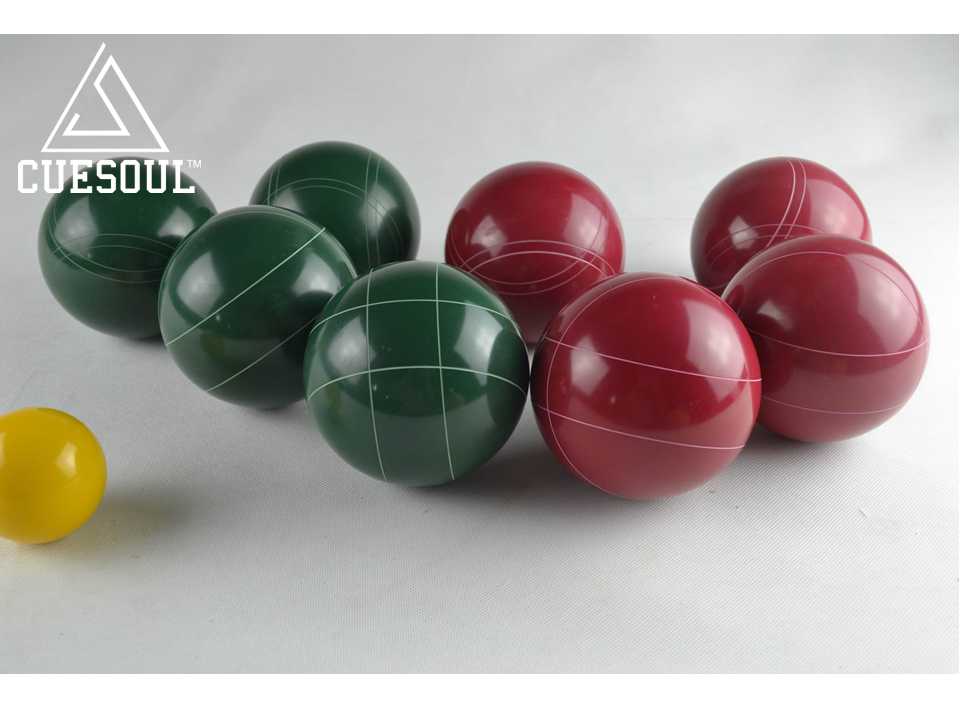 裏庭ゲームcuesoulcolorfulボッチボール、 マルチカラーとマルチサイズ利用できる、 oemは歓迎した仕入れ・メーカー・工場